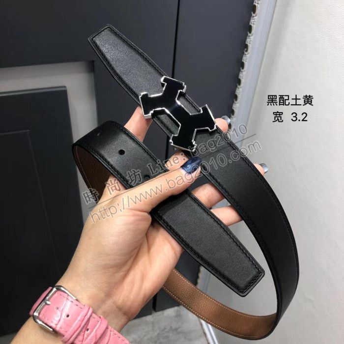 HERMES皮帶 H專櫃新款 雙面腰帶 時尚個性 愛馬仕皮帶 男女通用  hgh2005